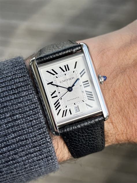 cartier must watches for sale|cartier tank must on wrist.